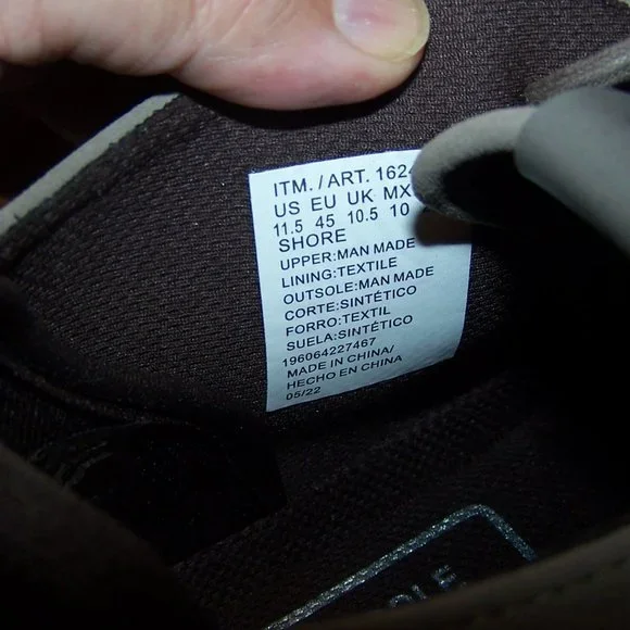 NEW MEN'S KENNETH COLE SHORE BROWN CASUAL FAUX SUEDE SHOES. - Picture 8 of 9